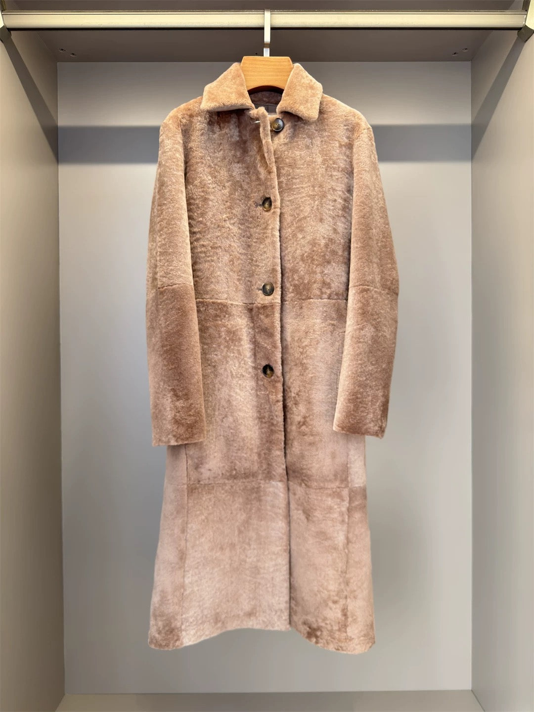 Sheepskin coat