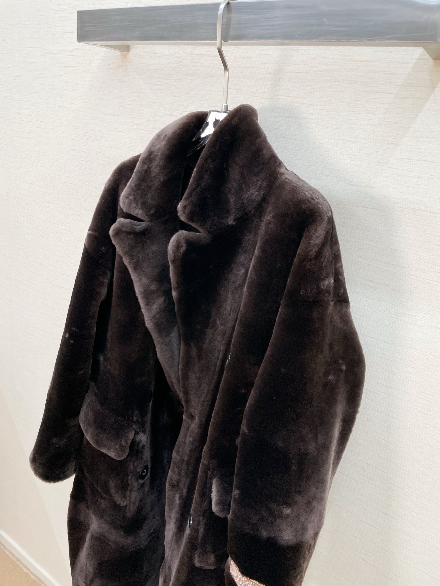 Sheepskin coat