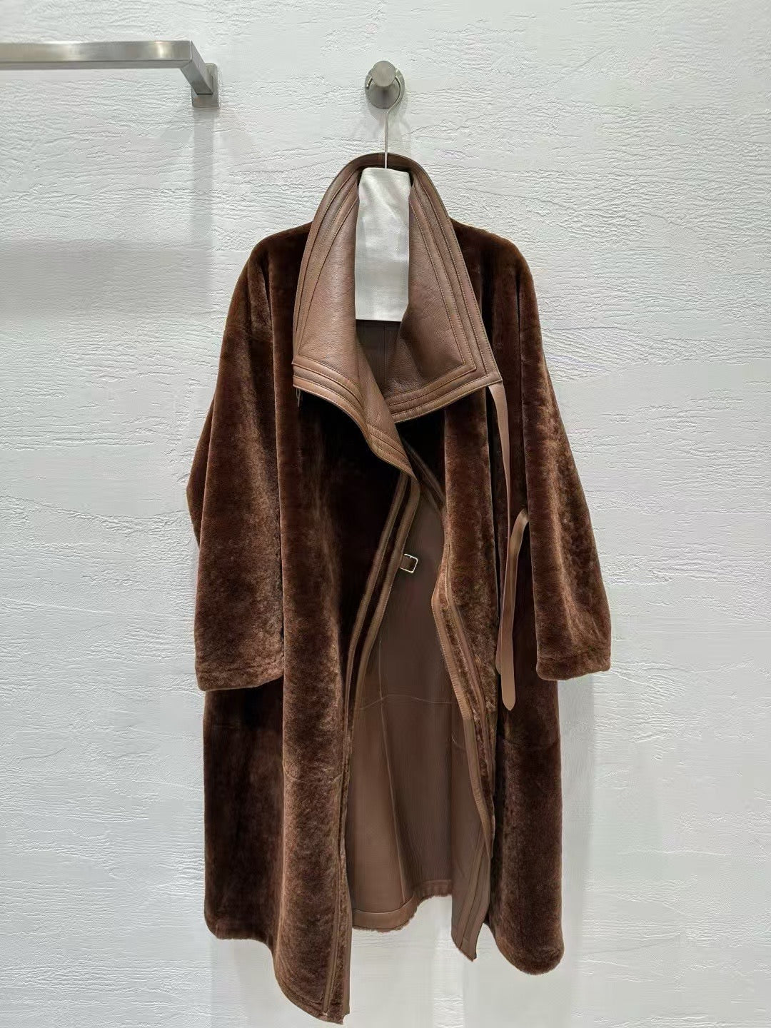 Sheepskin coat