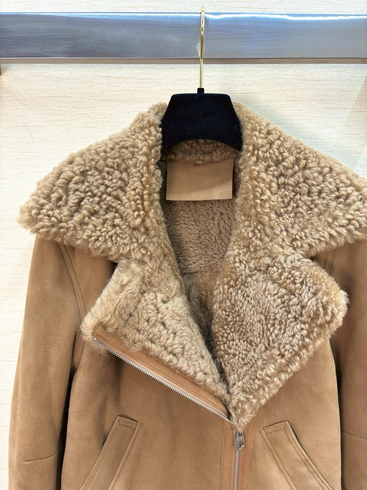 Sheepskin jacket