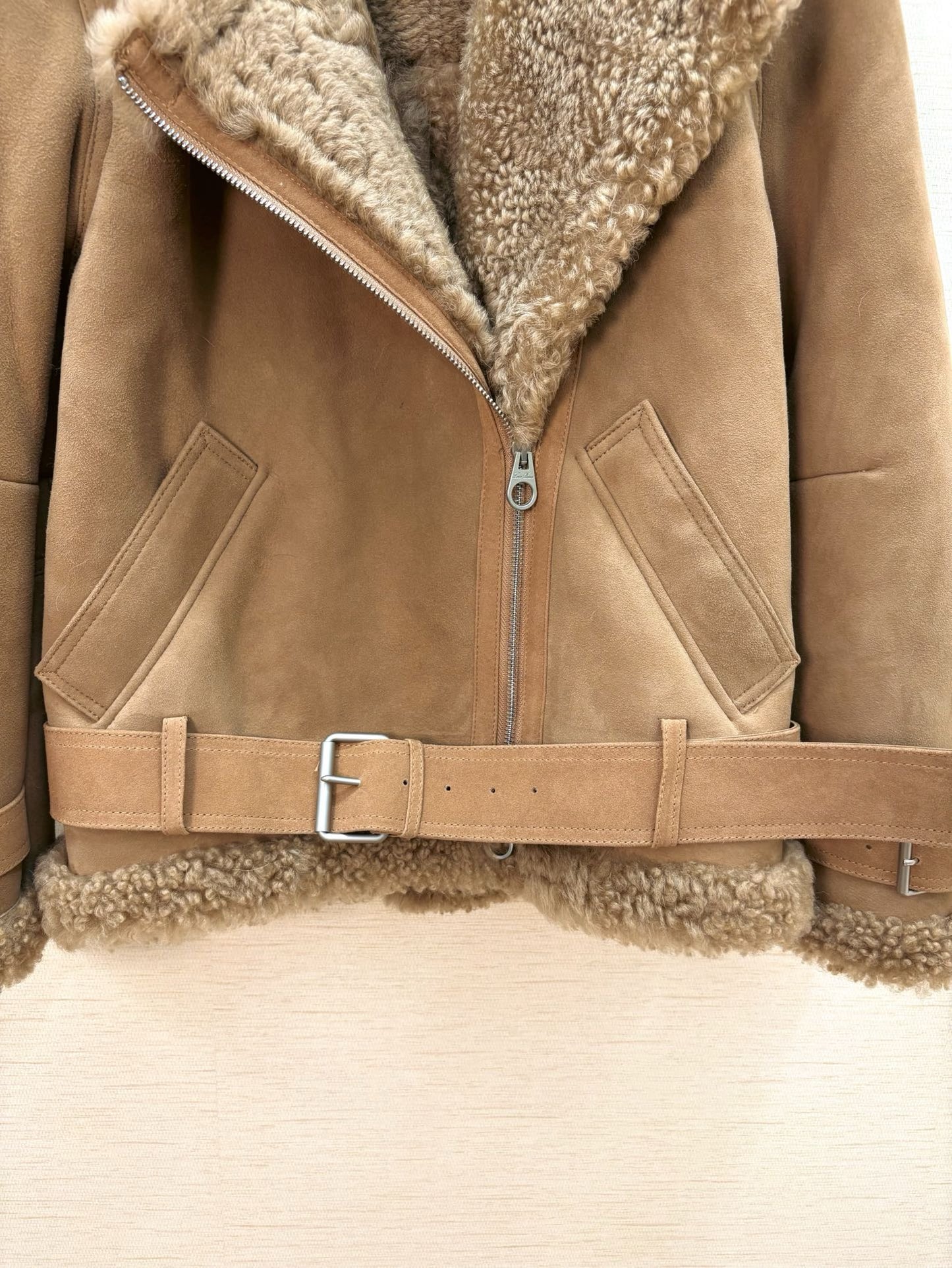 Sheepskin jacket