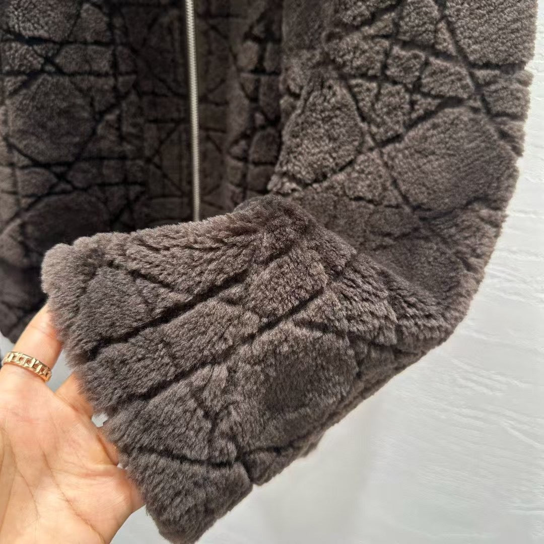 Sheepskin coat