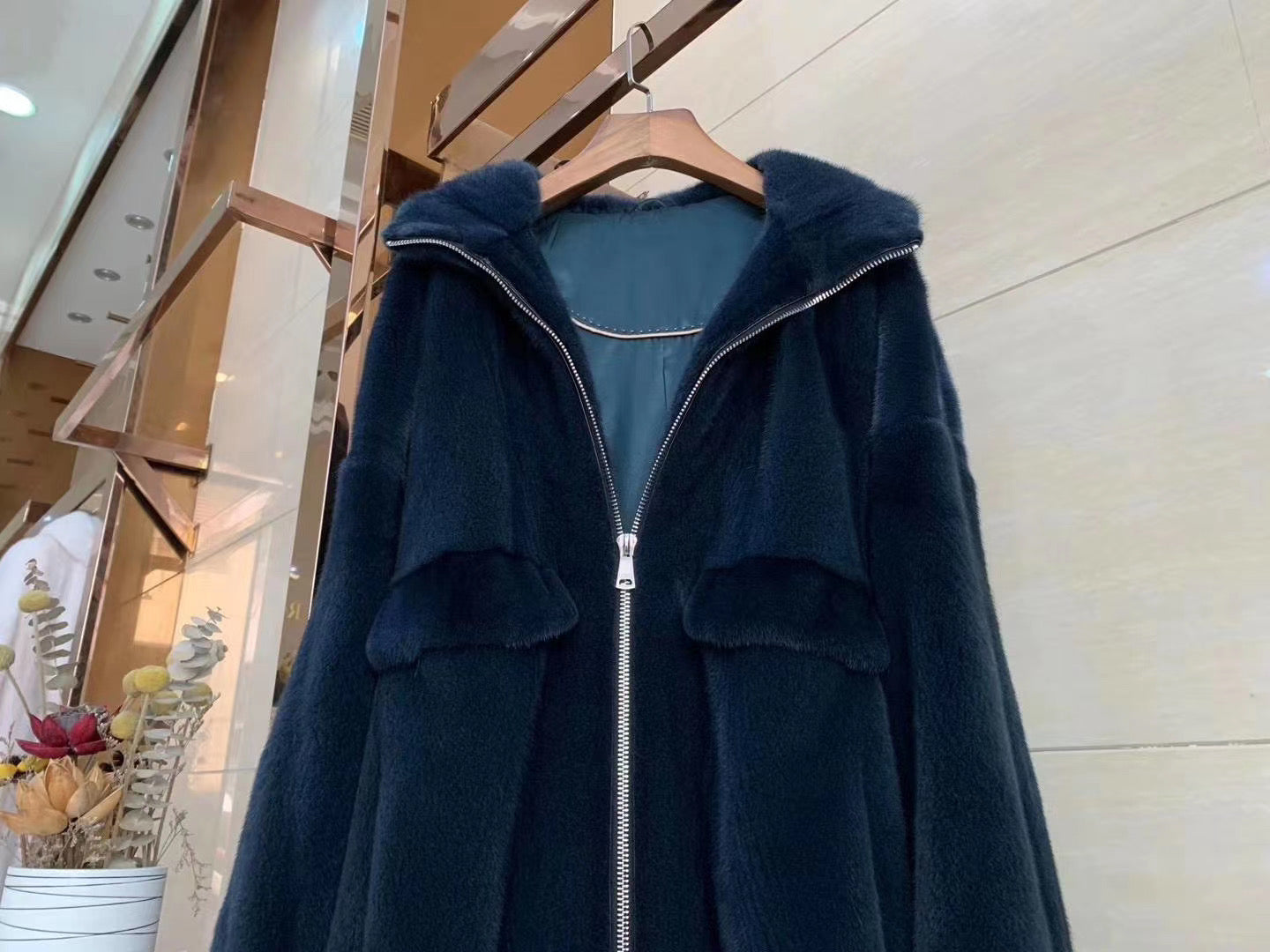 Danish mink fur coat