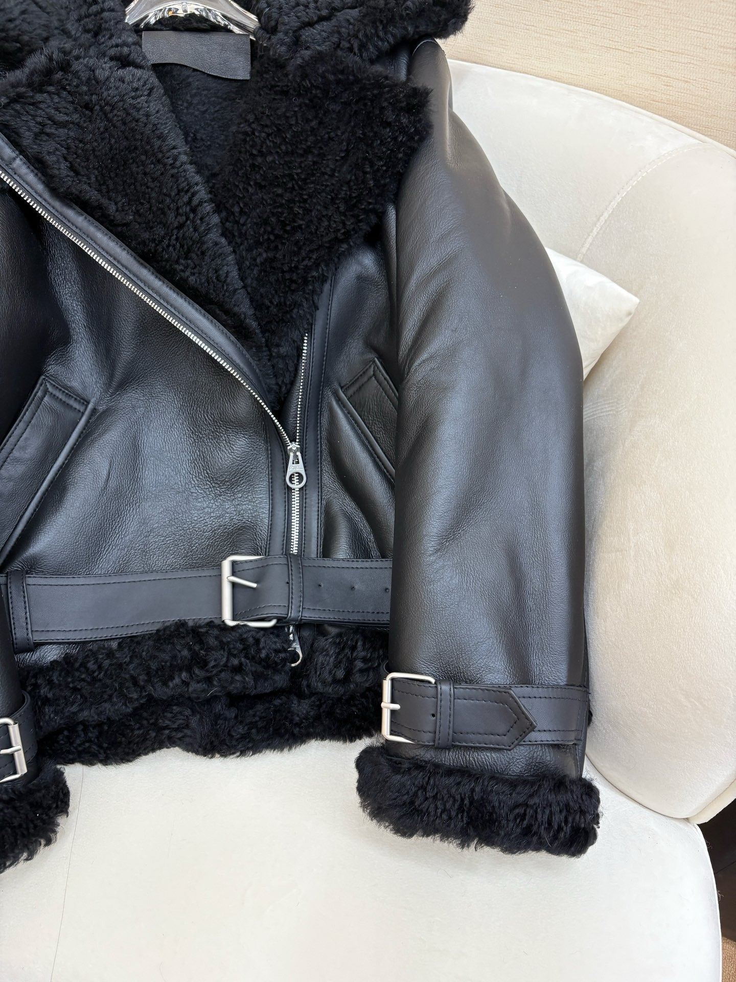 Sheepskin jacket