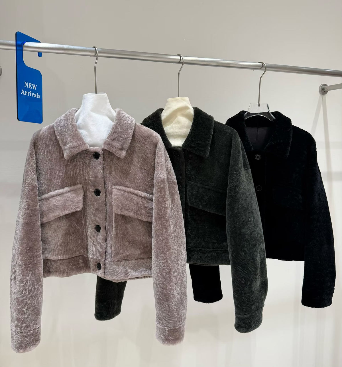Sheepskin coat