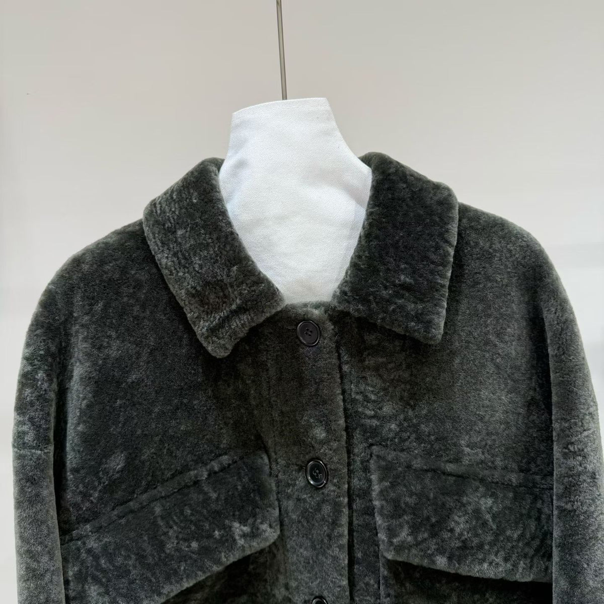 Sheepskin coat