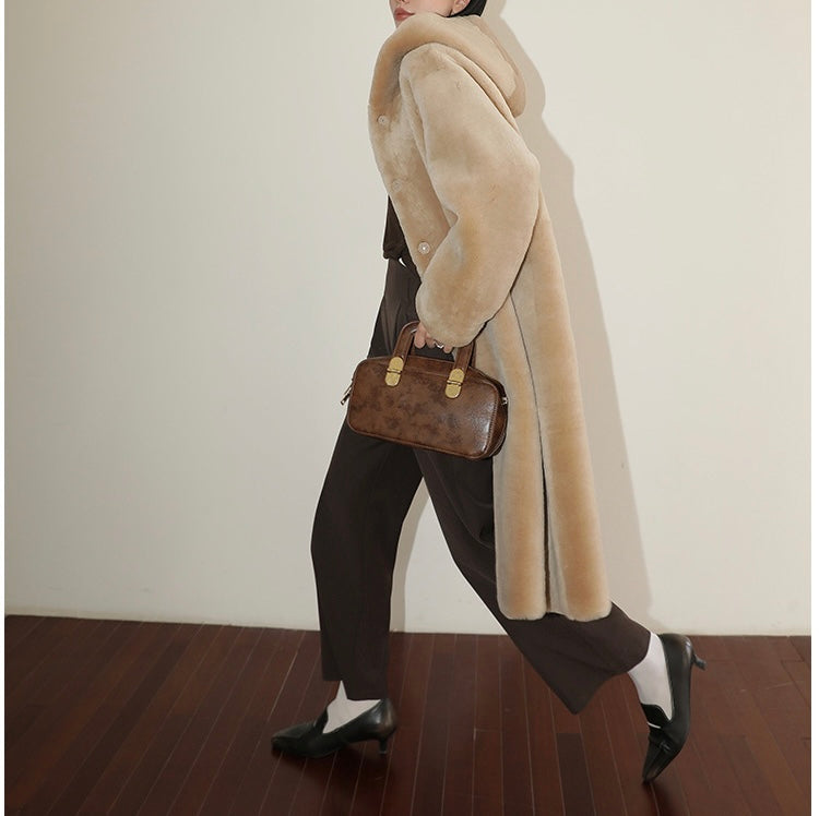 Sheepskin coat