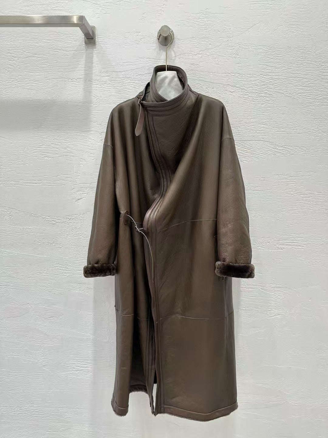Sheepskin coat