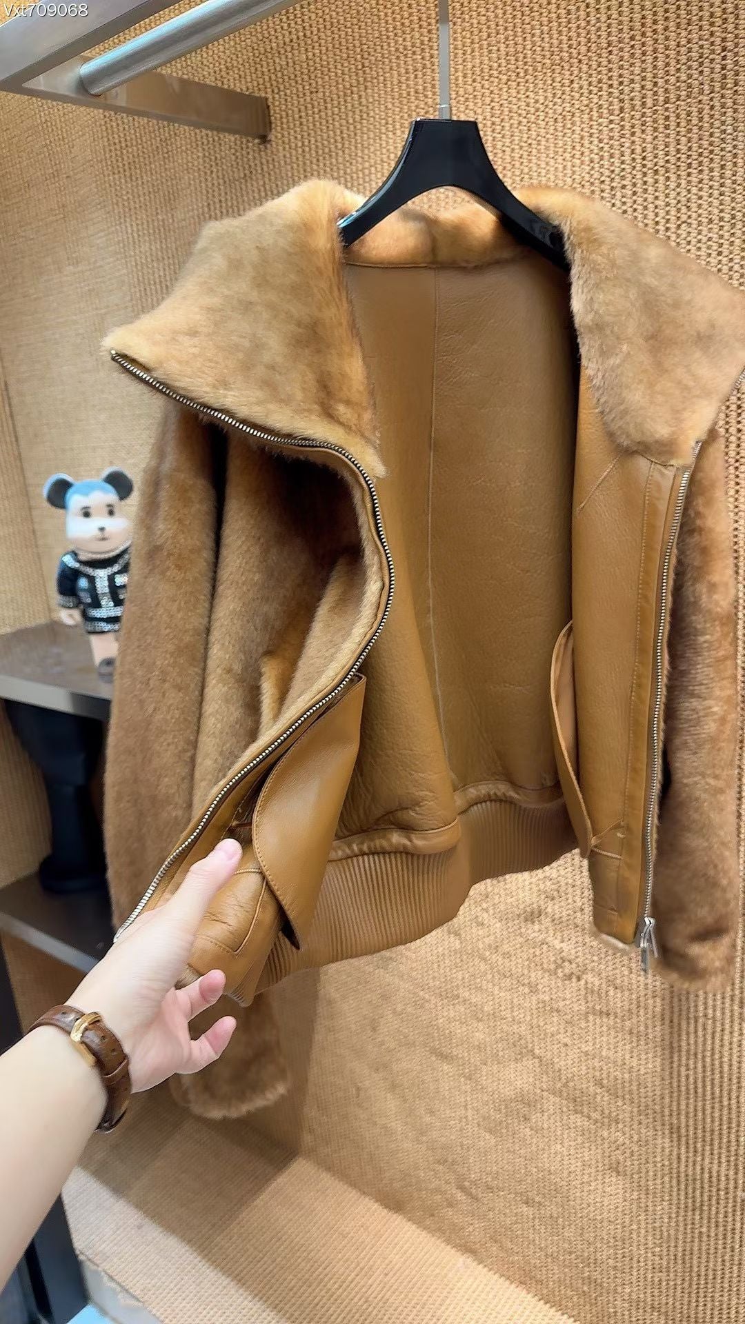 Sheepskin jacket
