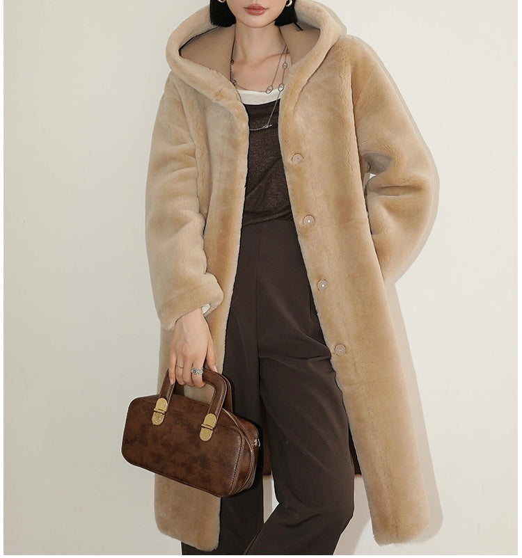 Sheepskin coat