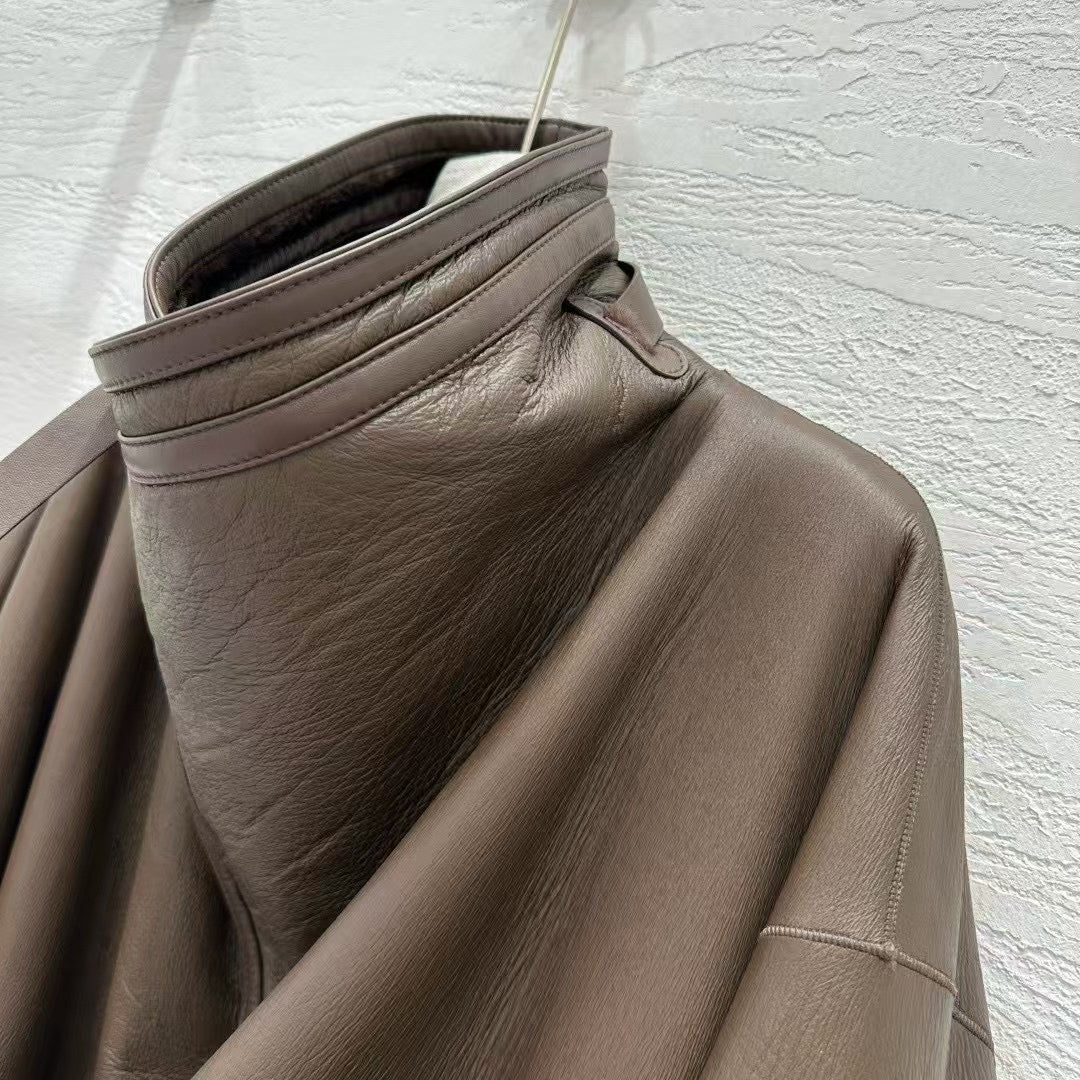 Sheepskin coat