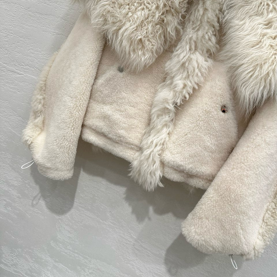 Sheepskin jacket