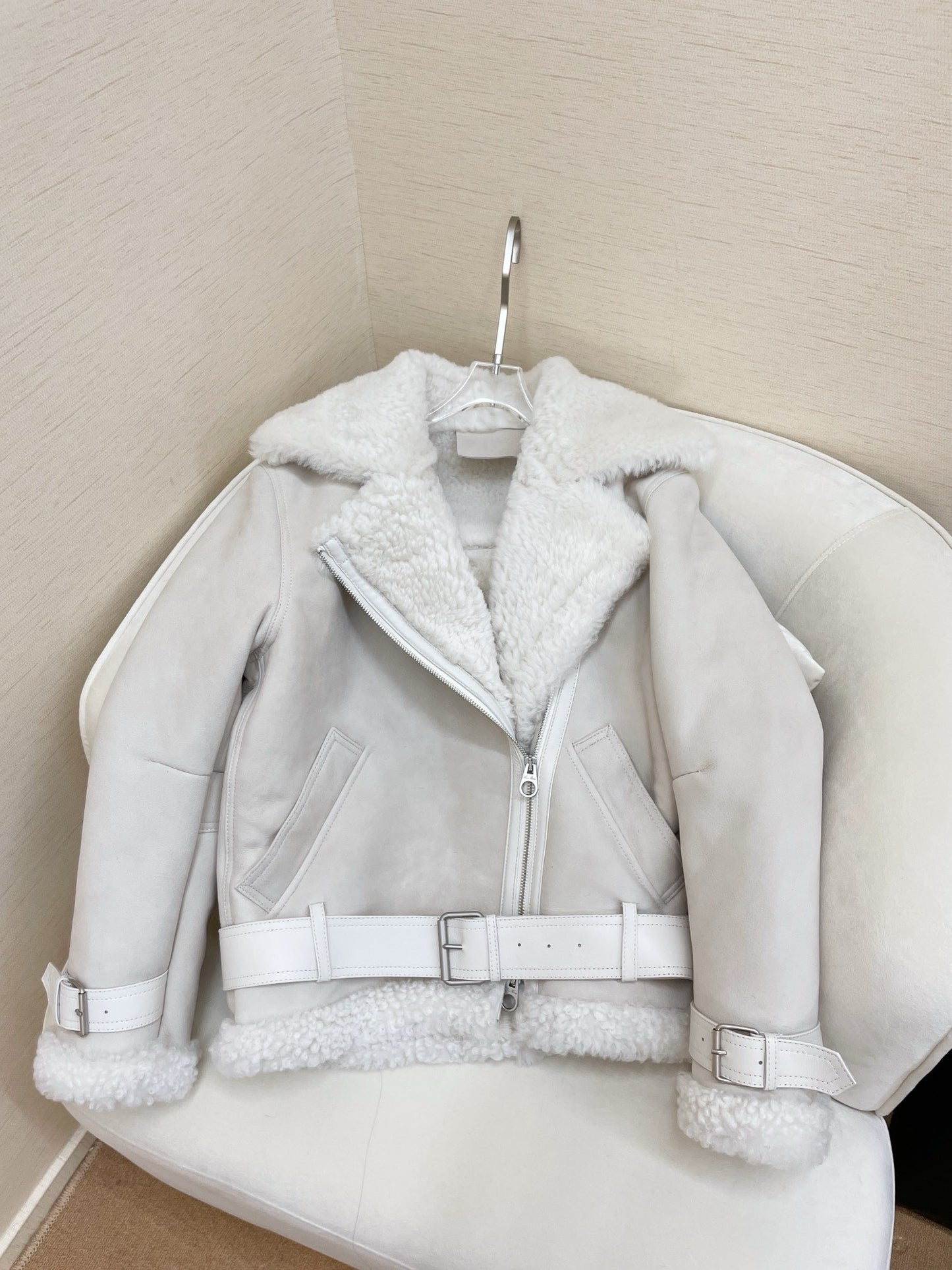 Sheepskin jacket