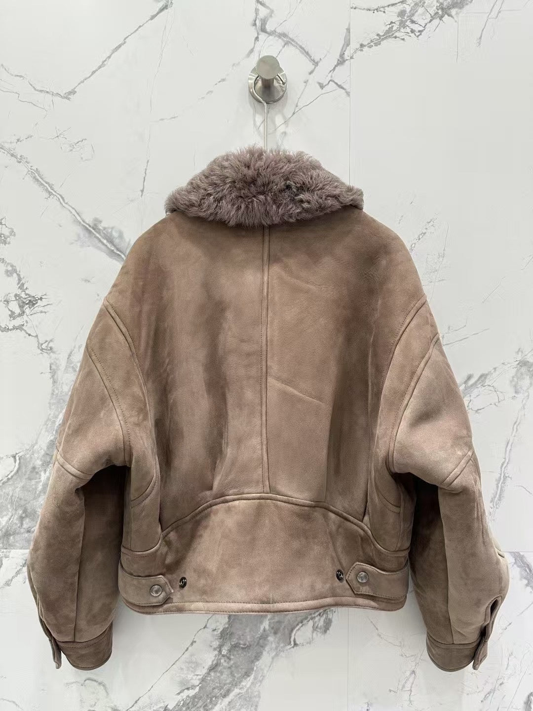 Sheepskin coat