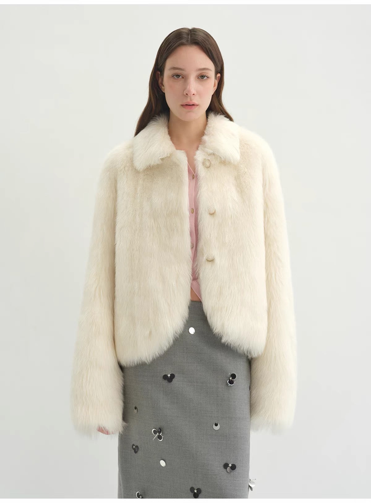Sheepskin coat