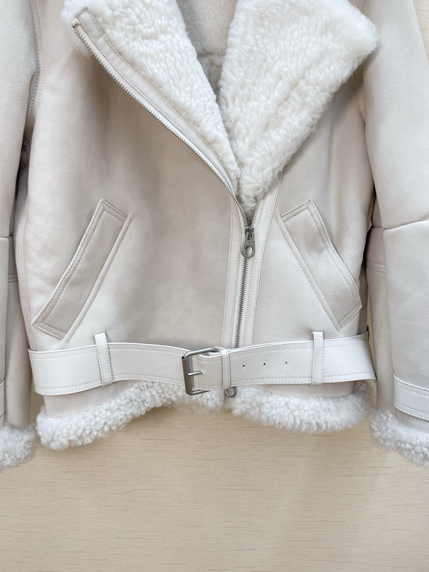 Sheepskin jacket