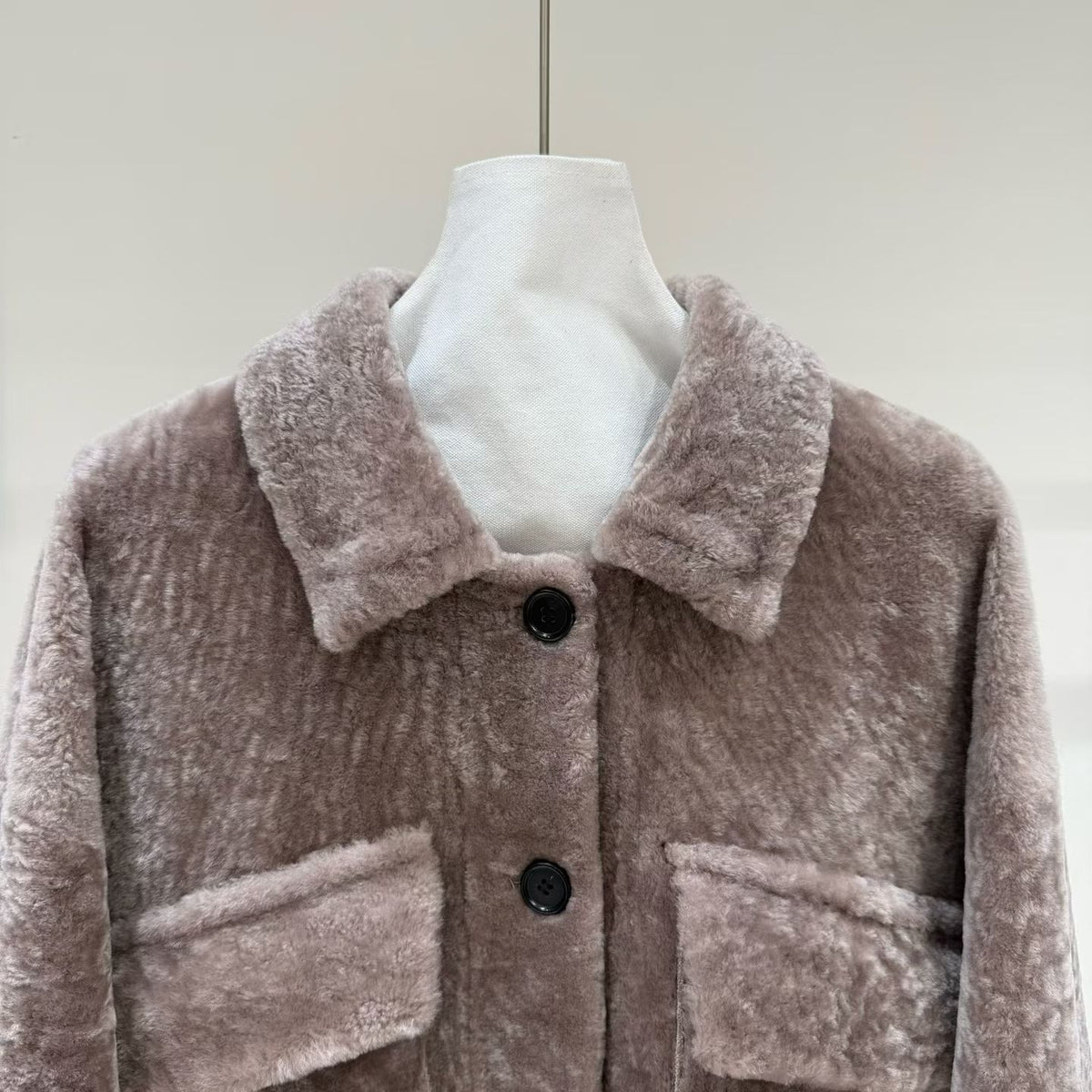 Sheepskin coat