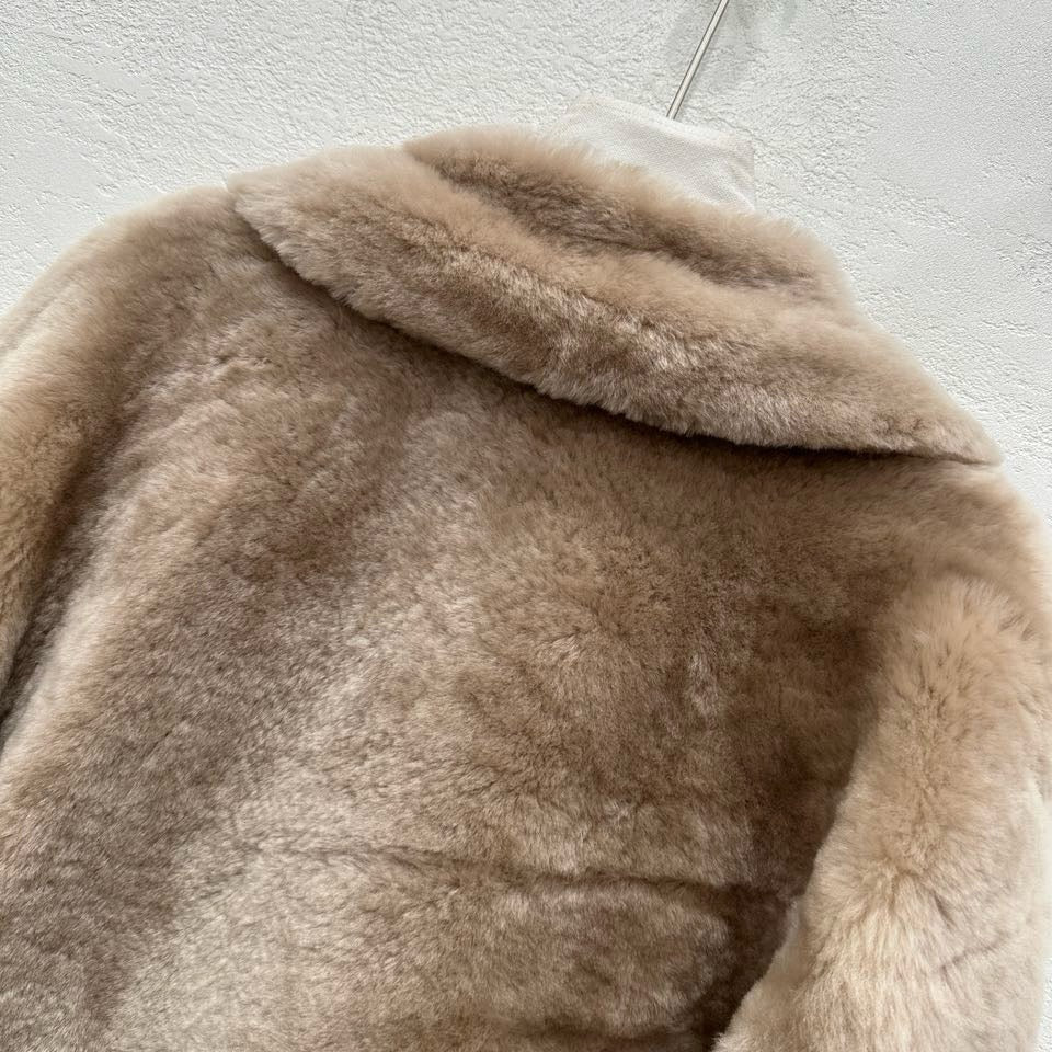 Sheepskin coat