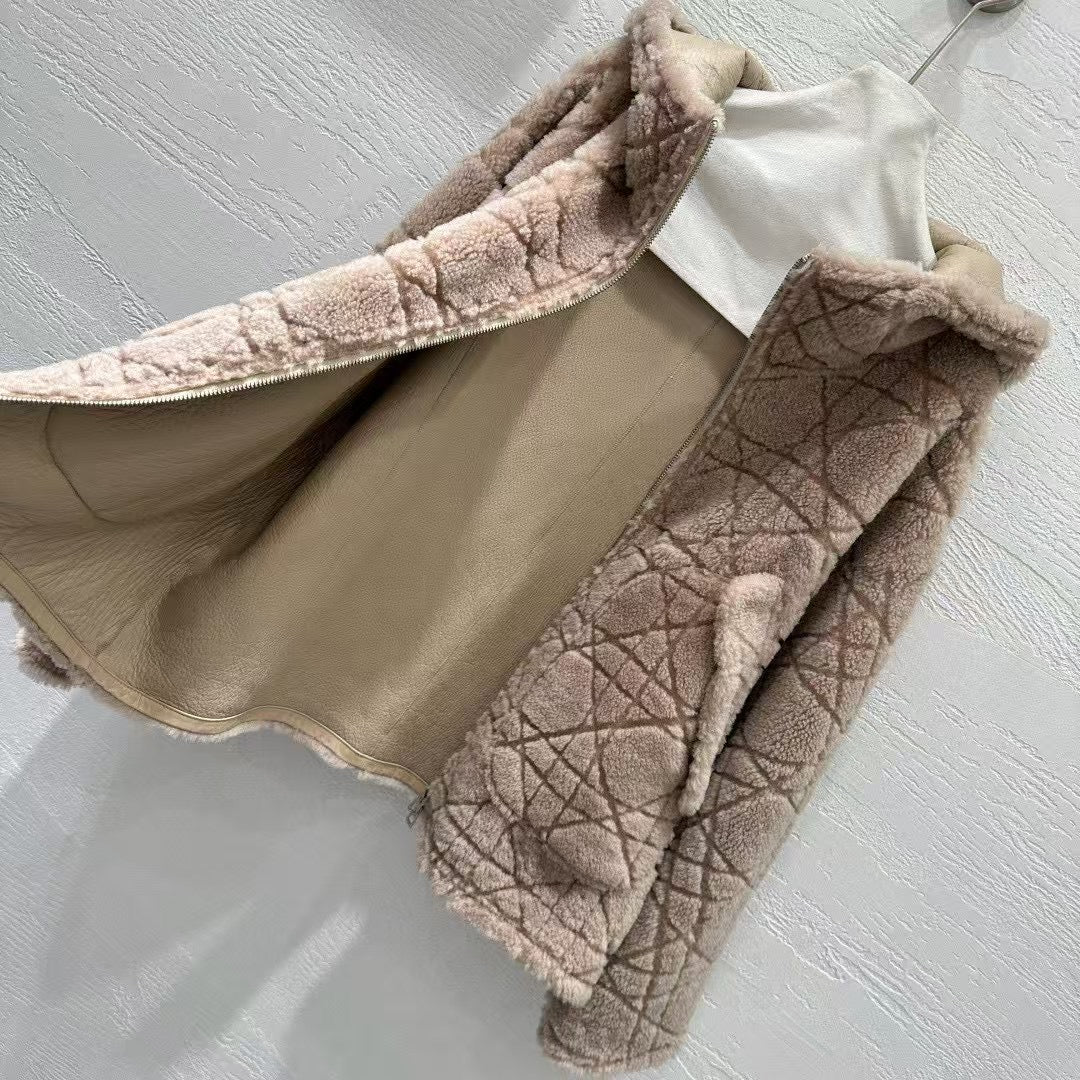 Sheepskin coat