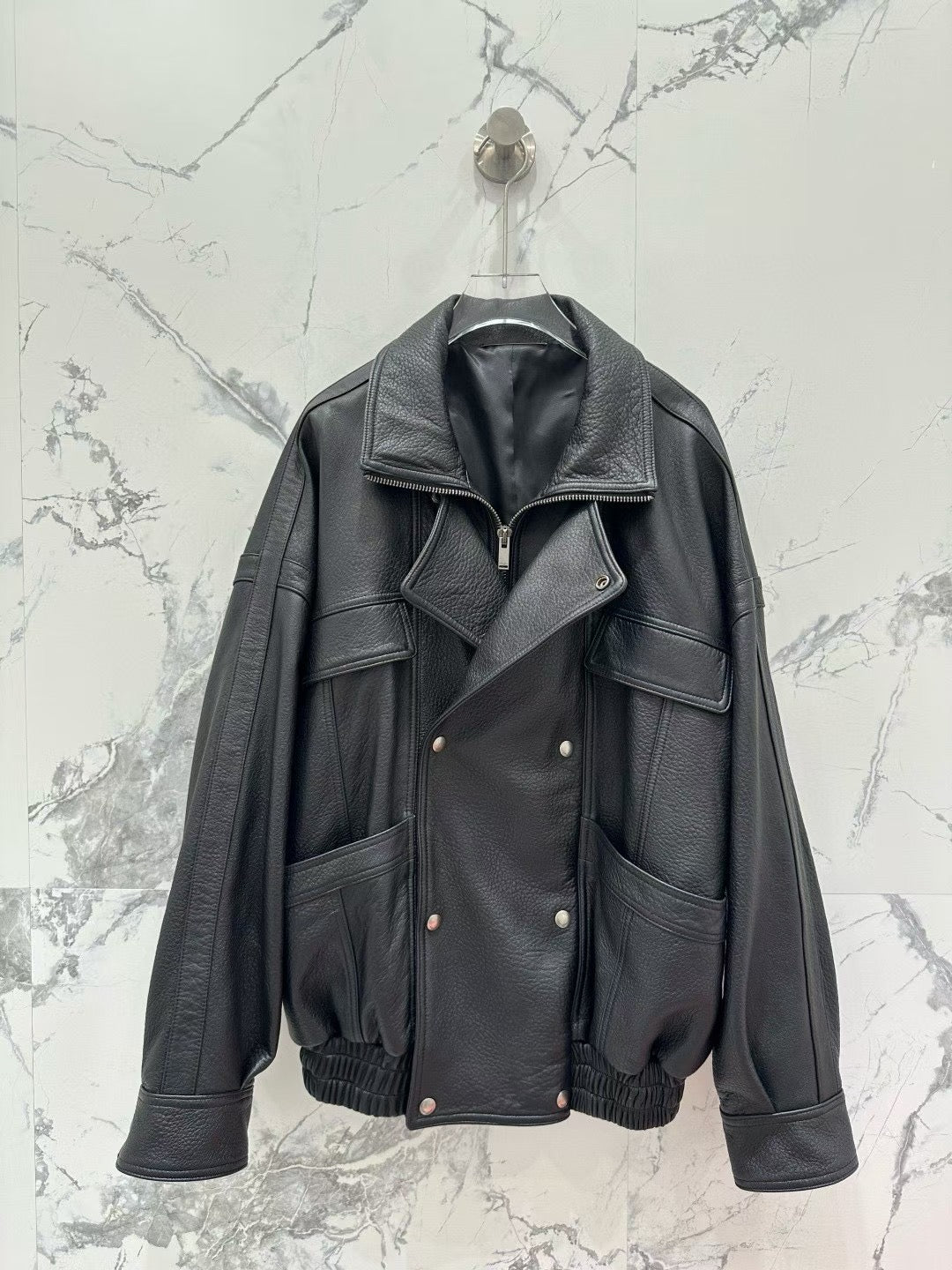 Leather jacket