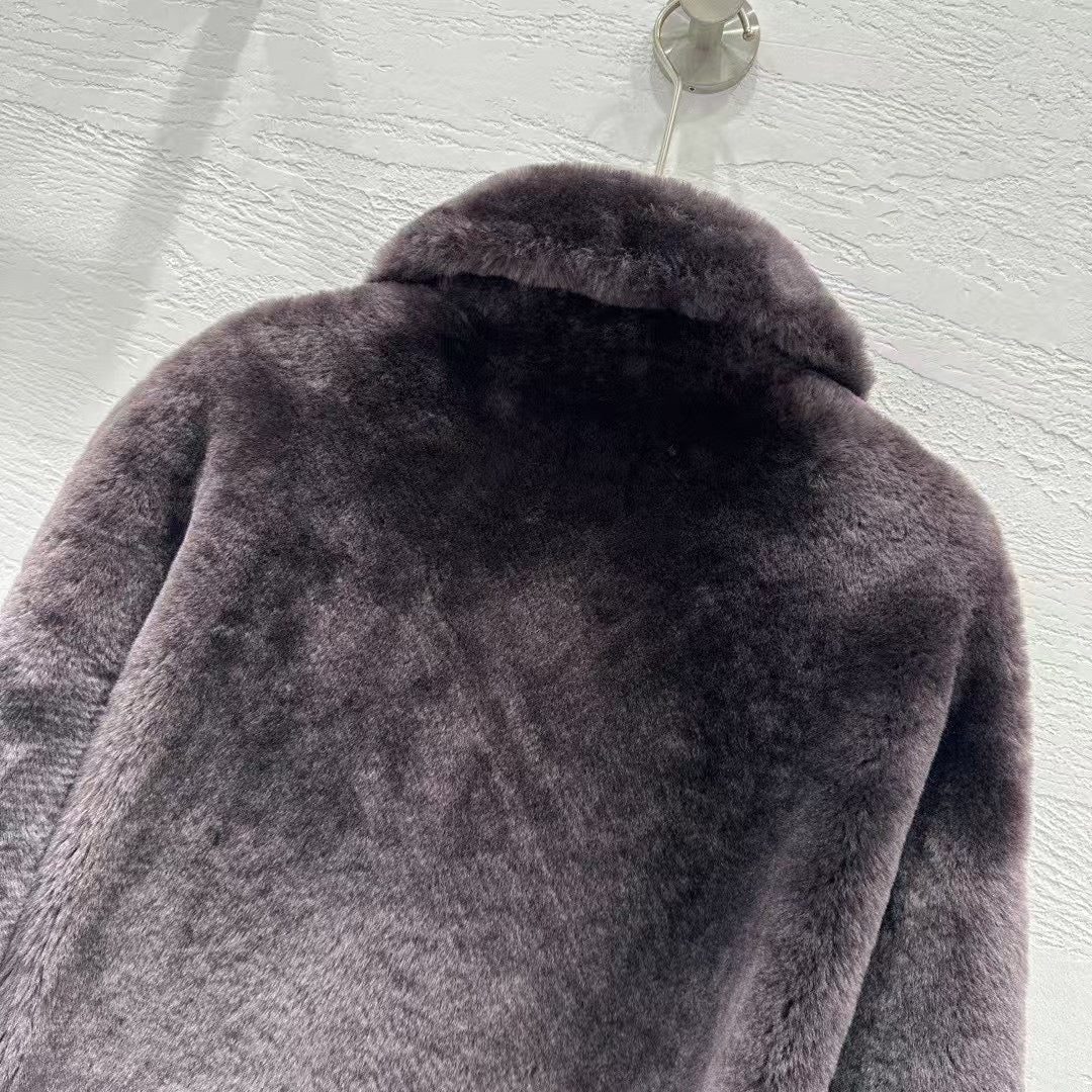 Sheepskin coat (reversible)