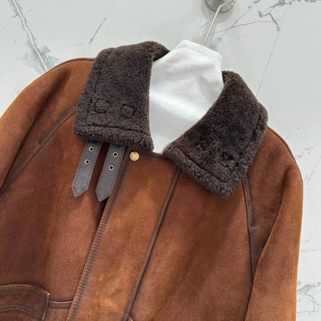 Sheepskin jacket