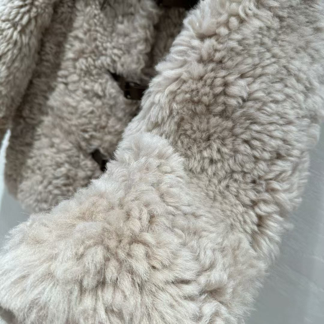 Sheepskin coat
