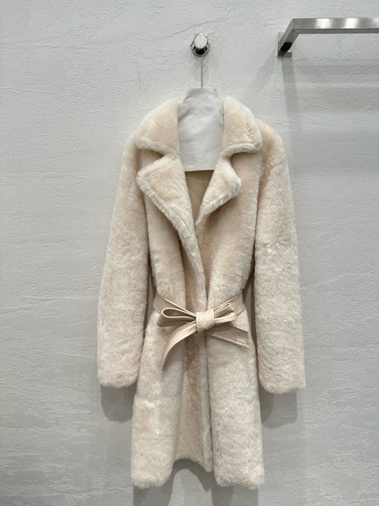 Sheepskin coat