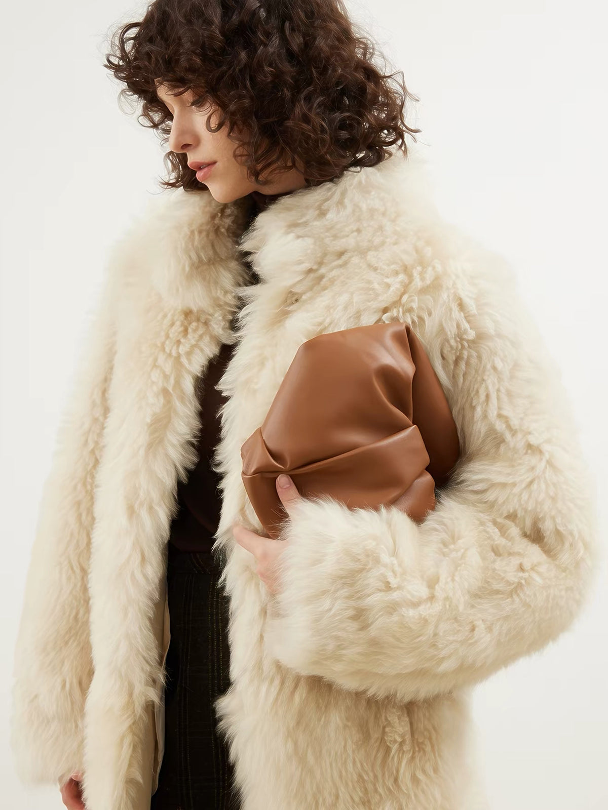 Sheepskin coat