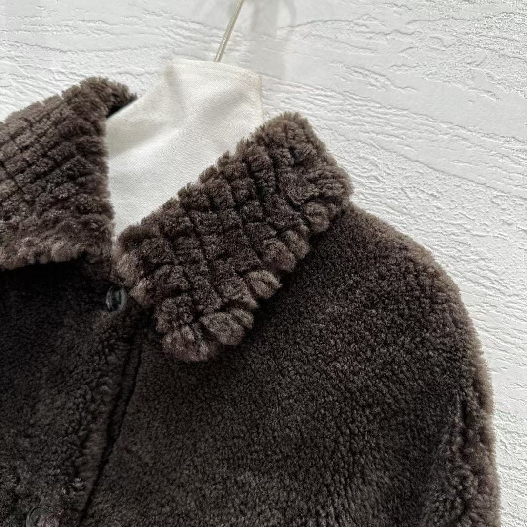 Sheepskin coat