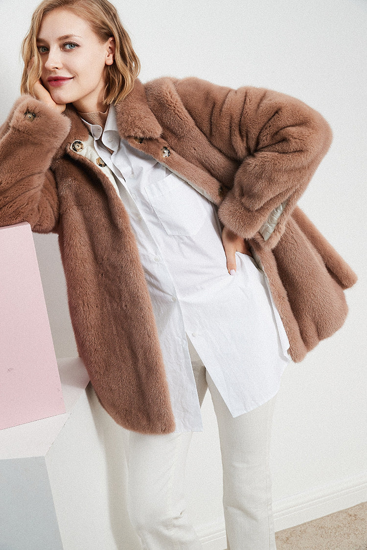 Danish mink fur coat