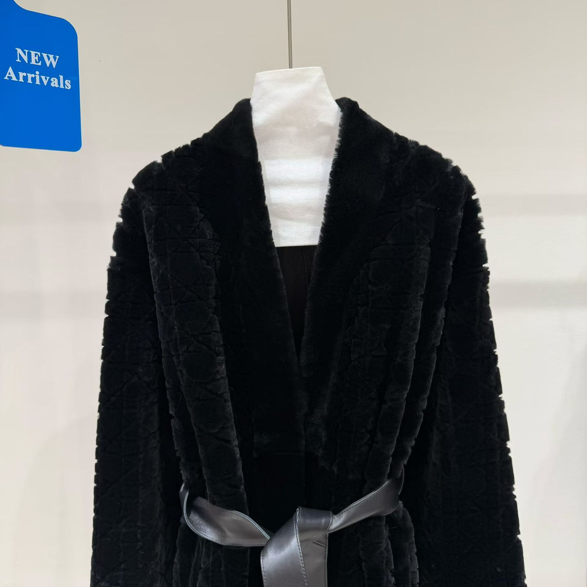 Sheepskin coat