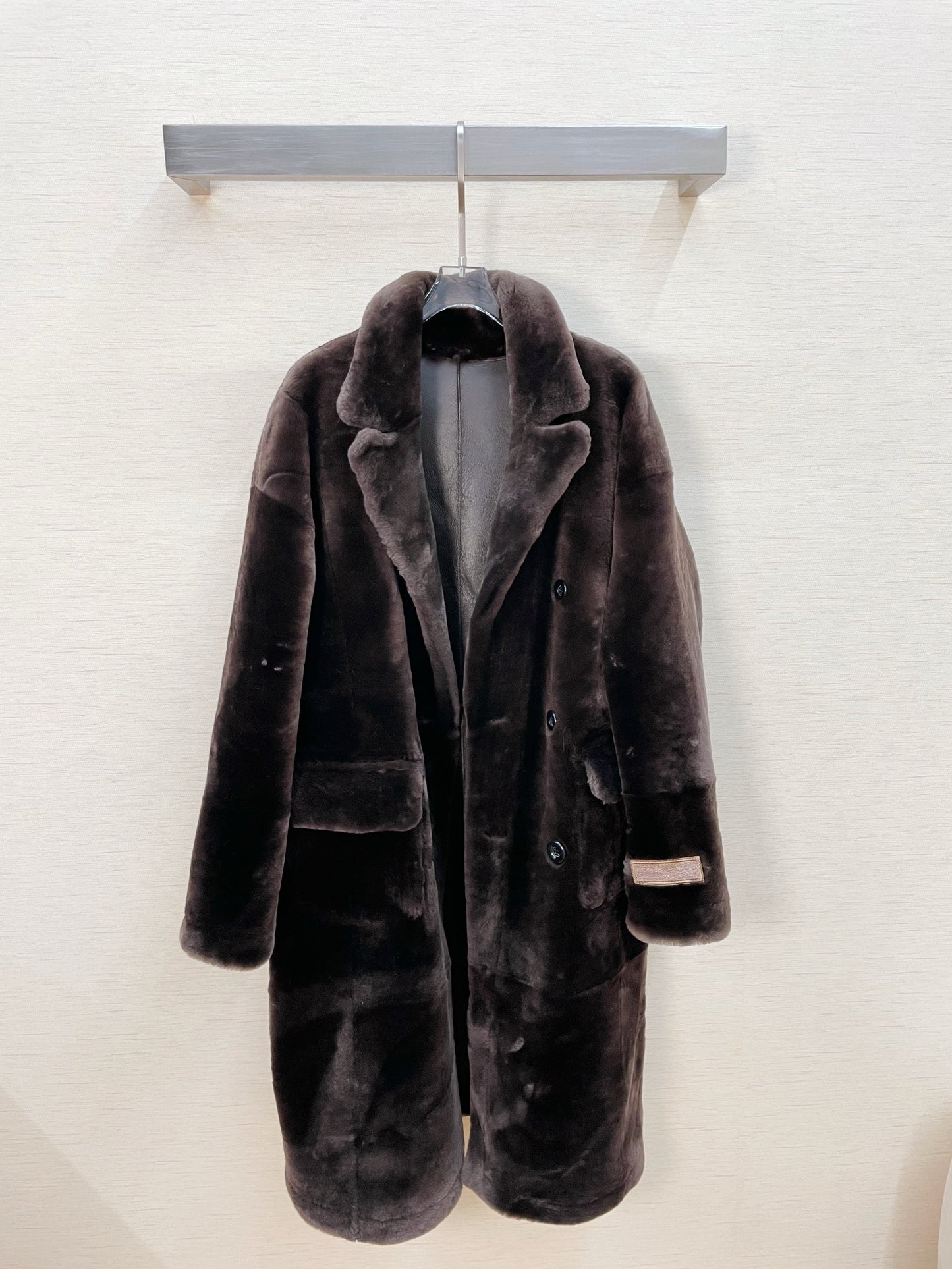 Sheepskin coat