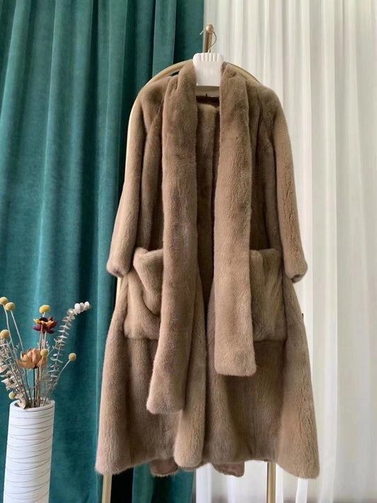 Danish mink fur coat