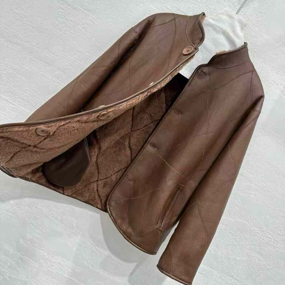 Sheepskin jacket