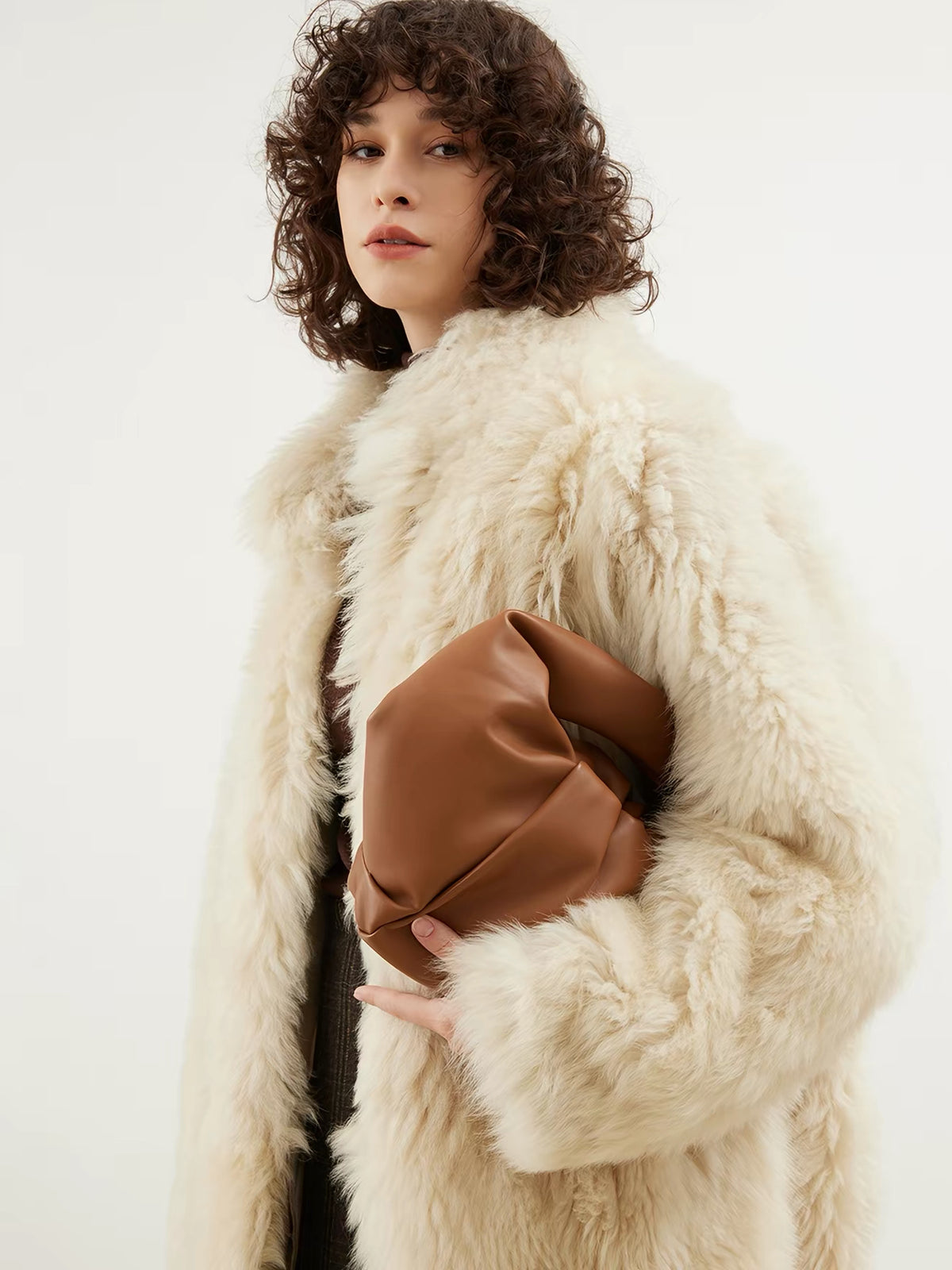 Sheepskin coat