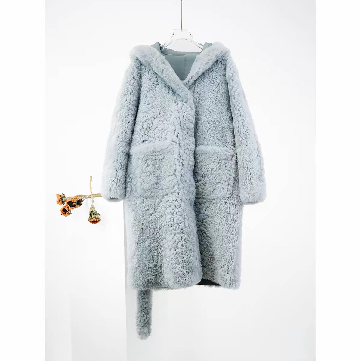 Sheepskin coat