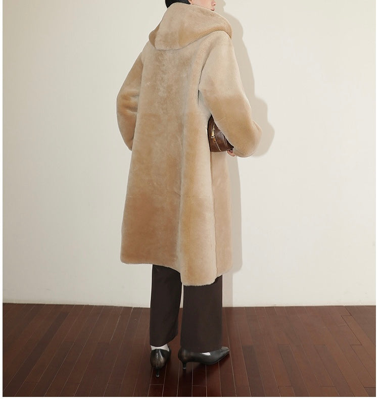 Sheepskin coat