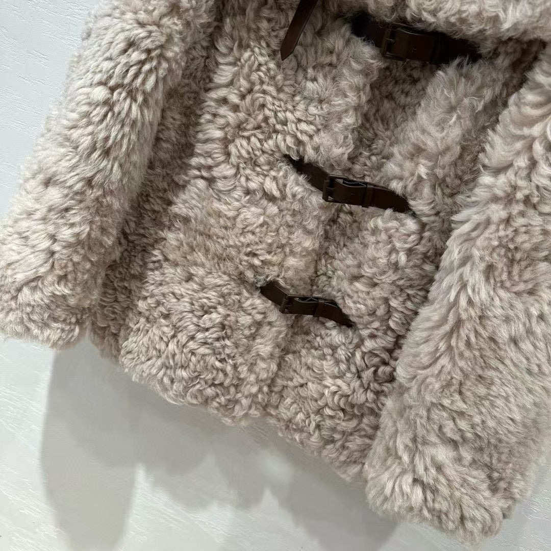 Sheepskin coat