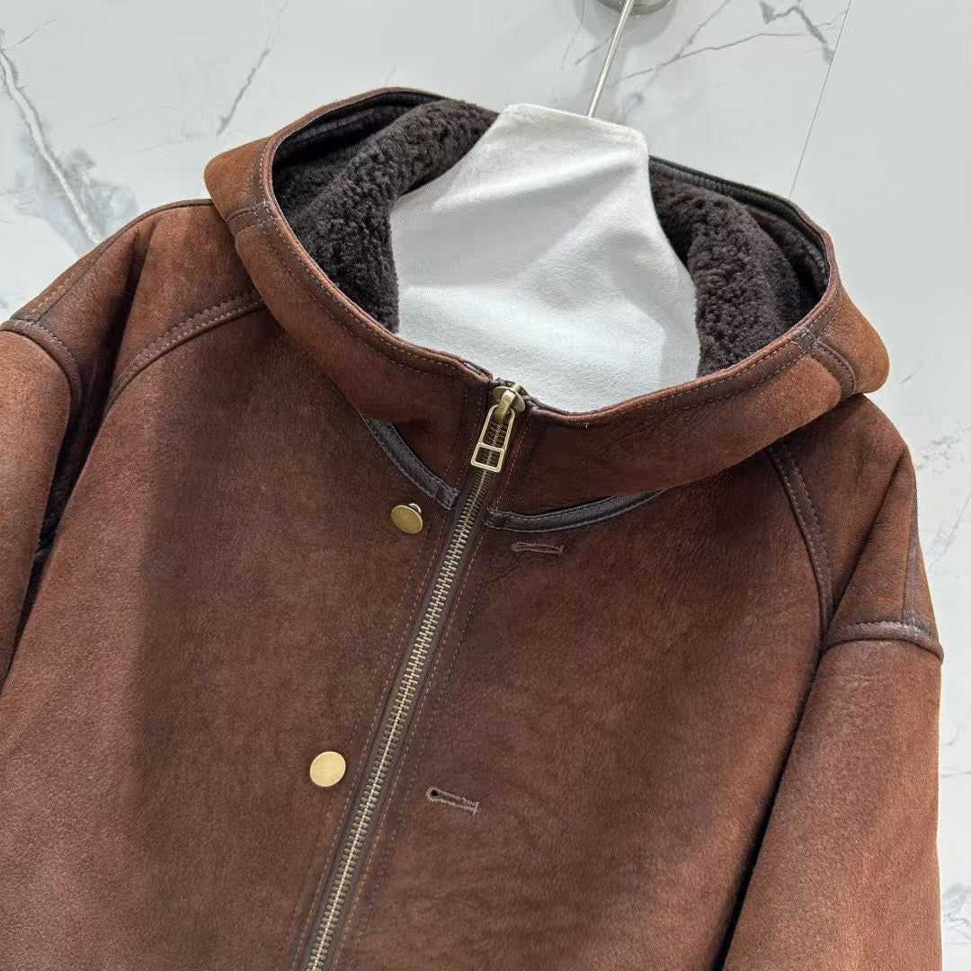 Sheepskin jacket