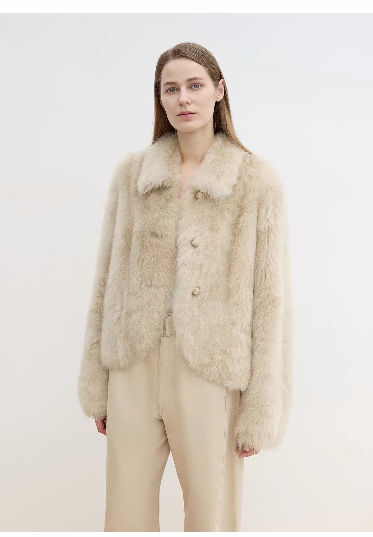 Sheepskin coat