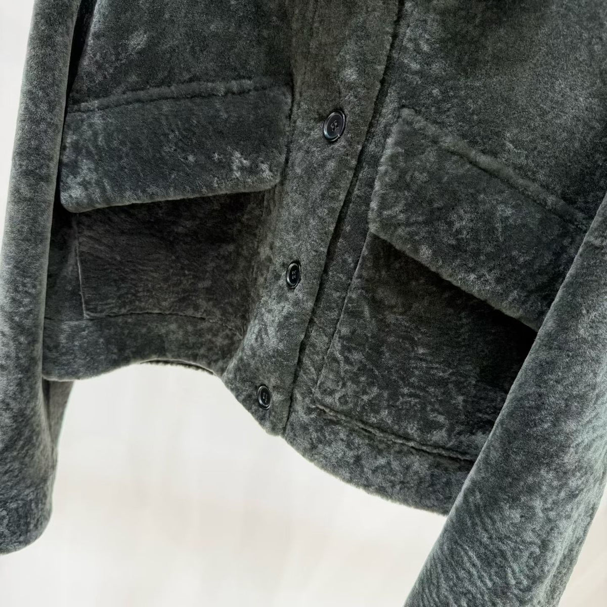 Sheepskin coat