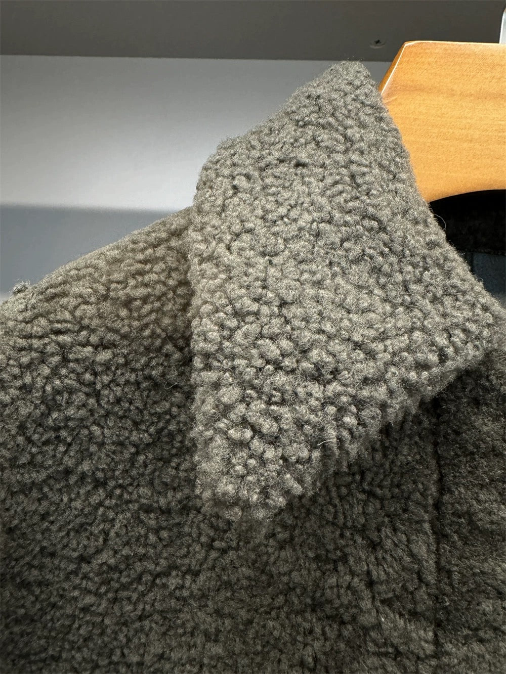 Sheepskin coat