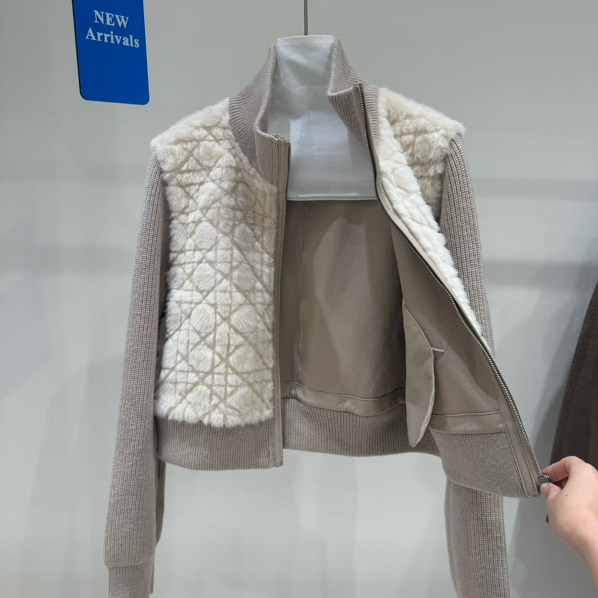 Sheepskin jacket
