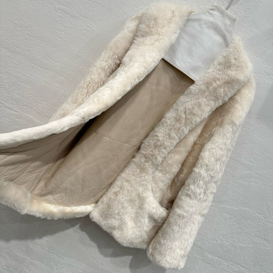 Sheepskin coat