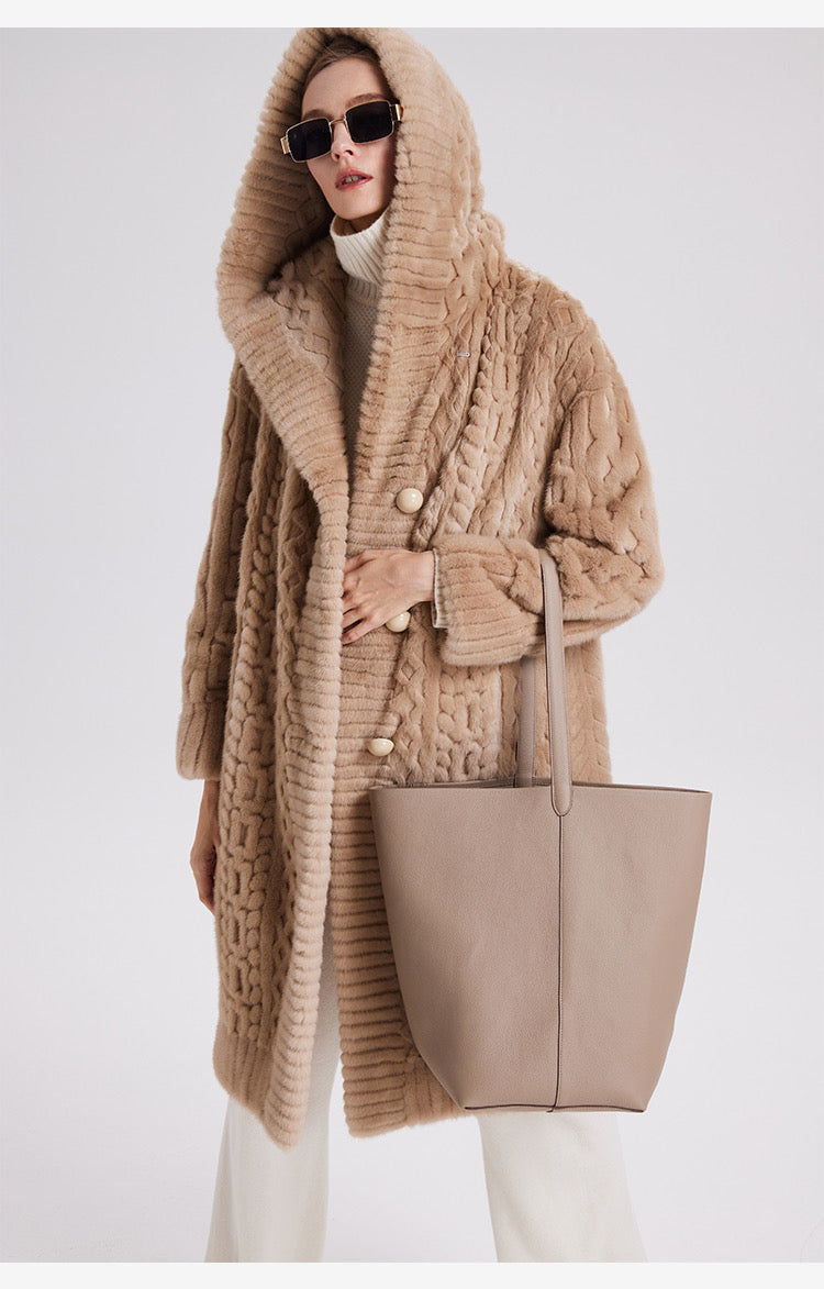 Danish mink fur coat