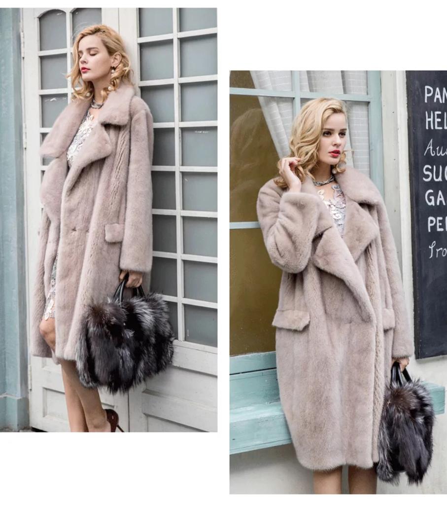 Danish mink fur coat