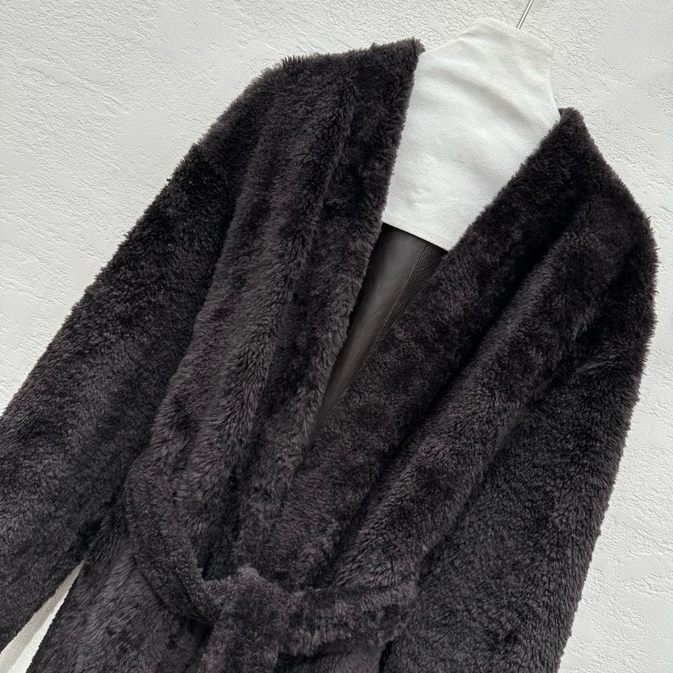 Sheepskin coat