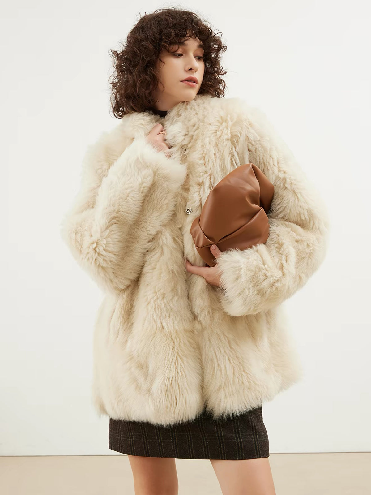 Sheepskin coat