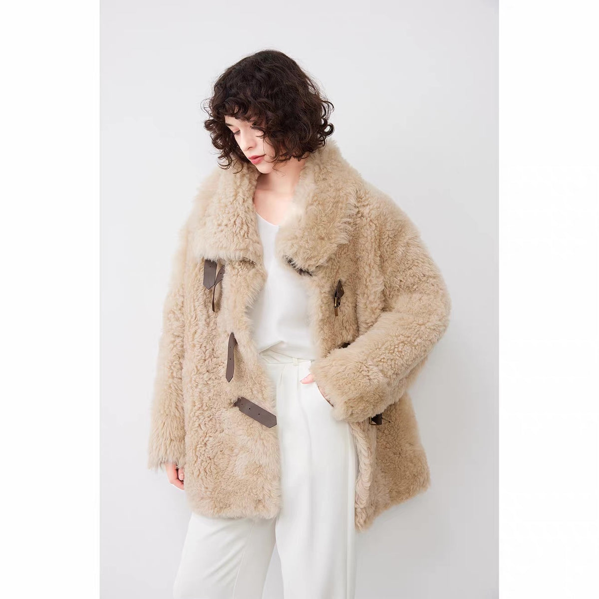Sheepskin coat